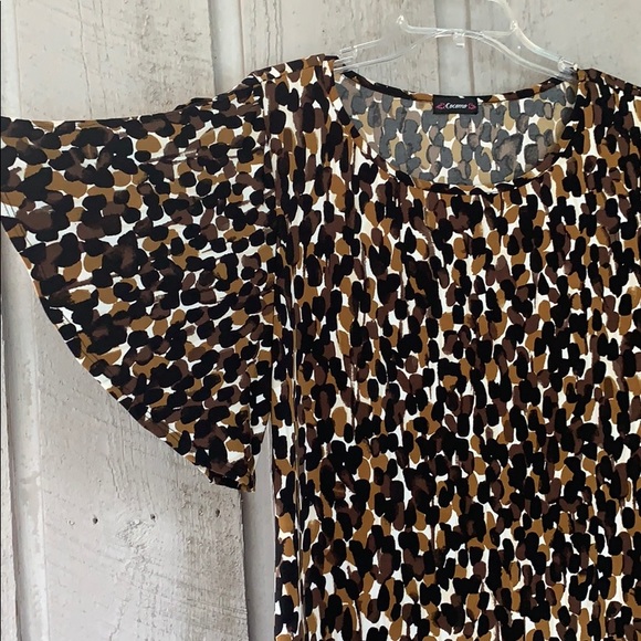 Cocomo Tunic/Dress  Halfsleeve w/opening EUC - Picture 4 of 6